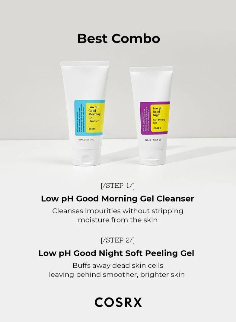 Cosrx - Low pH Good Morning Gel Cleanser Daily Mild Face Cleanser For Sensitive Skin With BHA & Tea-Tree Oil PH Balancing Korean Skincare 150ml - Image 1
