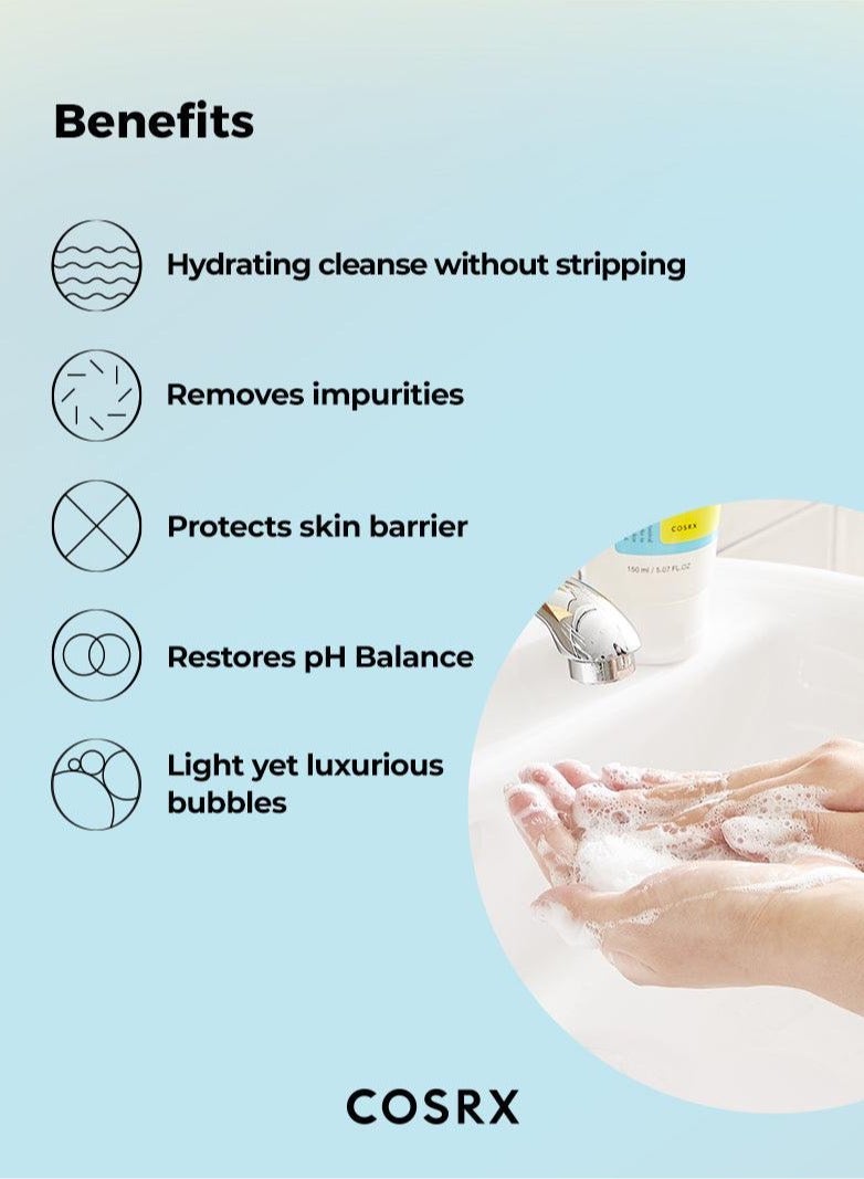 منظف جل صباح الخير منخفض الحموضة، منظف يومي لطيف للوجه للبشرة الحساسة مع BHA وزيت شجرة الشاي، موازنة درجة الحموضة الكورية للعناية بالبشرة - Image 5