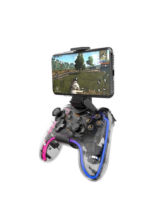 havit Wireless Game Controller, Automatic Turbo Function, High-Sensitivity 360° Joystick, Custom Button Design, White  - Image 1