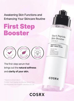 6 Peptide Skin Booster Serum Skin Renewal Boosting Facial Essence Niacinamide & Hyaluronic Acid For All Skin Types Korean Skincare Paraben Free 150ml - pnsku/N70082493V/45/_/1717399912/142a9392-2059-4dcc-ae5a-8e9cf06bdf8b