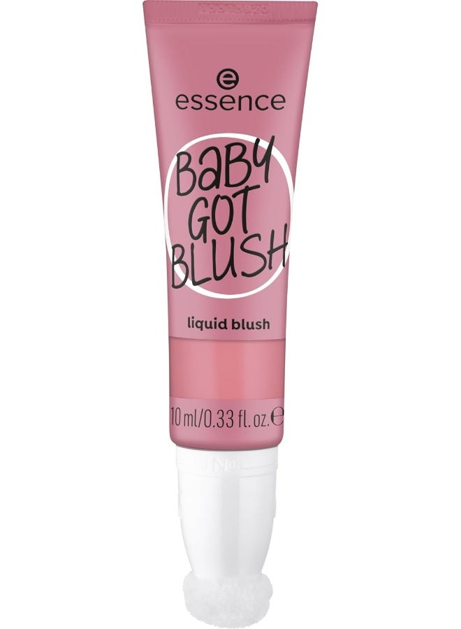 Essence Baby Got Blush Liquid Blush 30 Dusty Rose | Natural Look Vegan Blush | Quick-Drying Buildable Color for Cheeks | Travel-Friendly Soft Sponge Applicator Dusty Rose 30 - Image 2