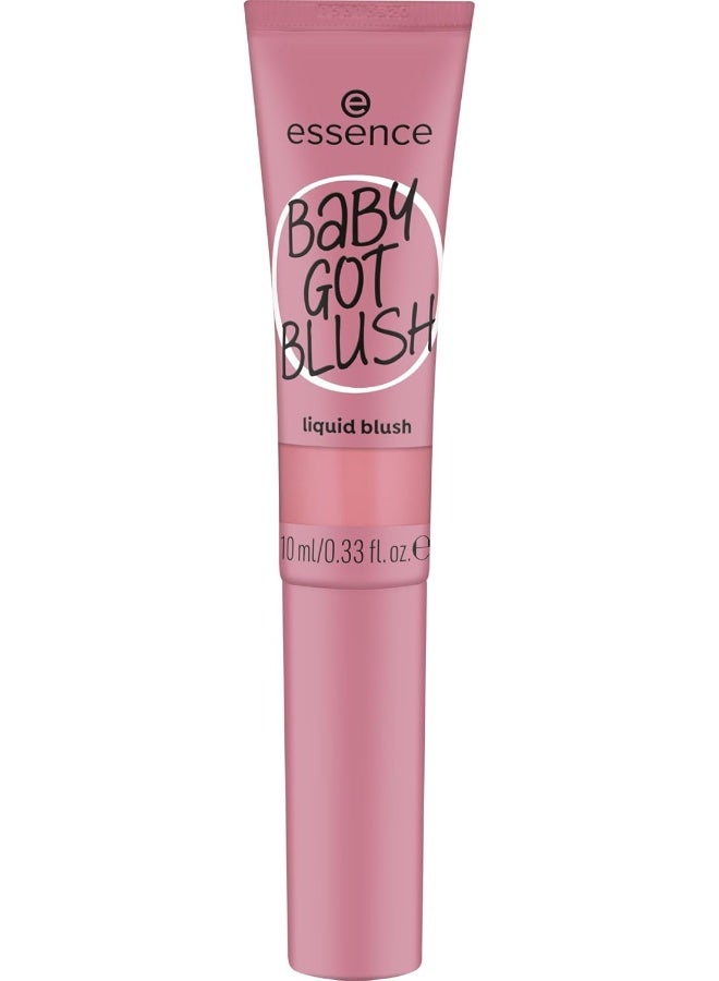 Essence Baby Got Blush Liquid Blush 30 Dusty Rose | Natural Look Vegan Blush | Quick-Drying Buildable Color for Cheeks | Travel-Friendly Soft Sponge Applicator Dusty Rose 30 - Image 3