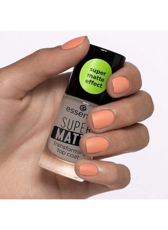 Essence - Super Matte Transforming Top Coat Dewy - Image 1
