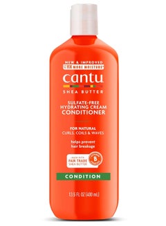Cantu Hydrating Cream Conditioner With Shea Butter For Natural Hair, 13.5 fl oz (Packaging May Vary)  - Image 1