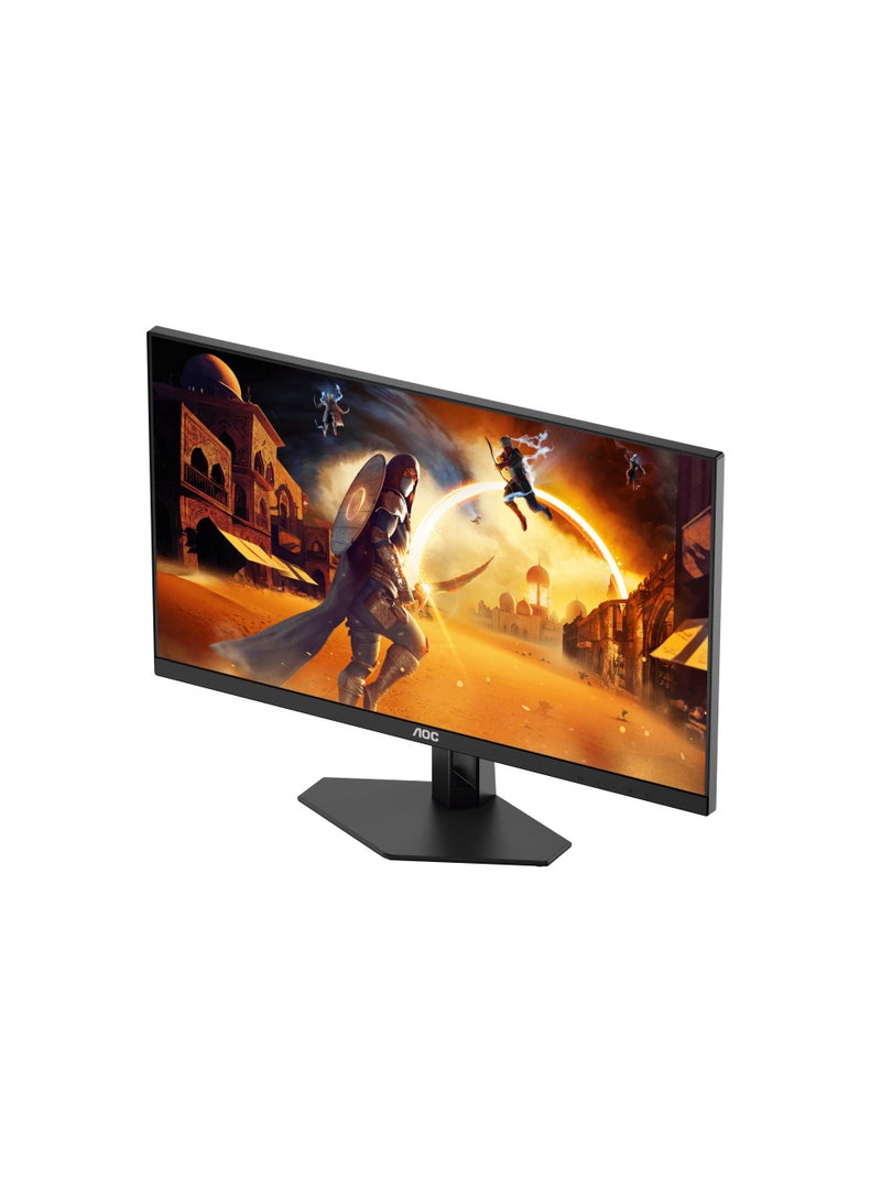 AOC - Gaming Monitor 27-Inch (IPS Panel) 27G4E, 1920 x 1080 (FHD), 180Hz Refresh Rate, 0.5ms Response Time, Adaptive Sync, HDMI 2.0 x 1, DisplayPort 1.4 × 1, HDR10 Black - Image 1