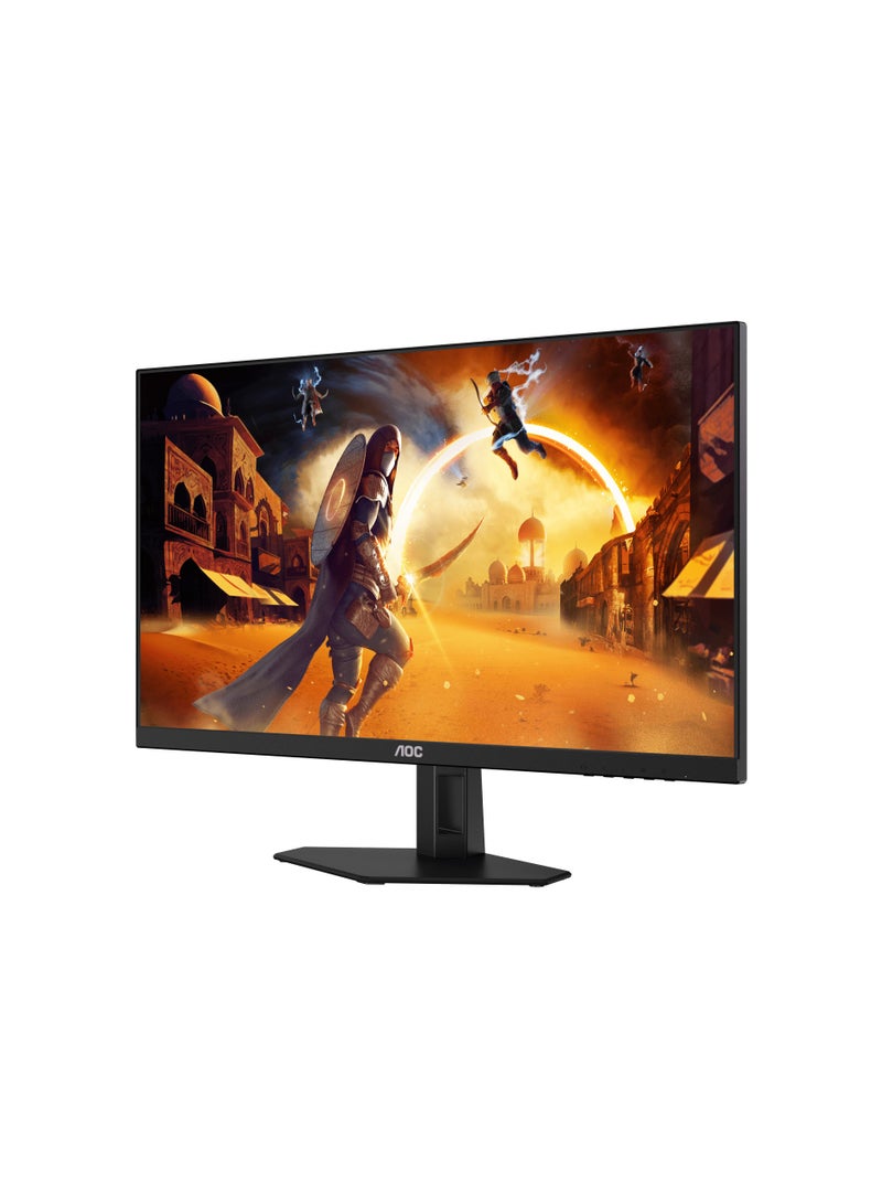 AOC - Gaming Monitor 27-Inch (IPS Panel) 27G4E, 1920 x 1080 (FHD), 180Hz Refresh Rate, 0.5ms Response Time, Adaptive Sync, HDMI 2.0 x 1, DisplayPort 1.4 × 1, HDR10 Black - Image 1