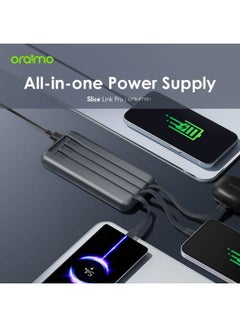 Oraimo 10000 mAh Oraimo OPB-P7101 Pro 10000mAh 22.5W Power Bank-Gray Grey  - Image 5