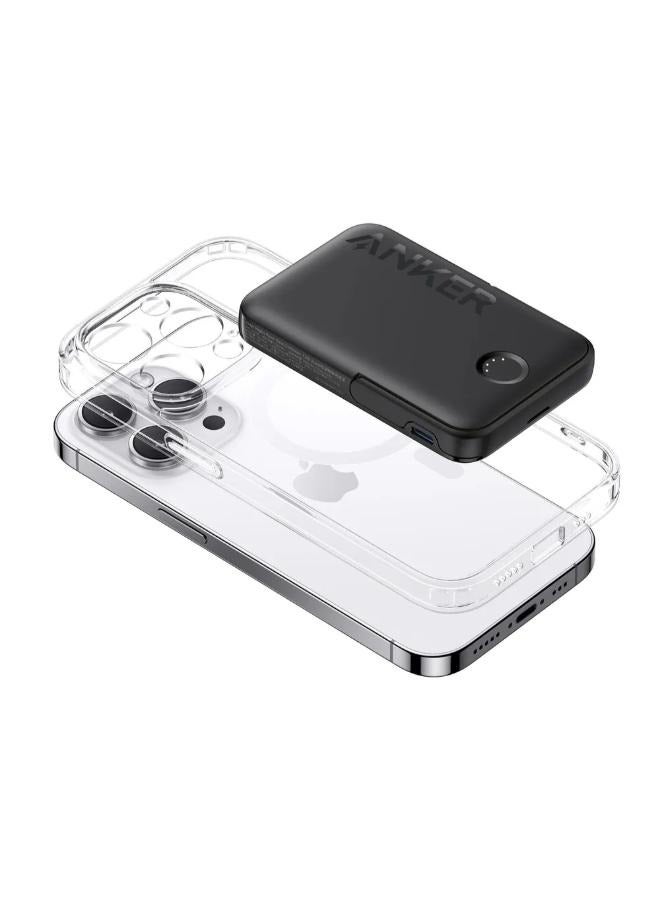 5000 mAh Anker External battery A1618P11, 5000 mAh, black Black
