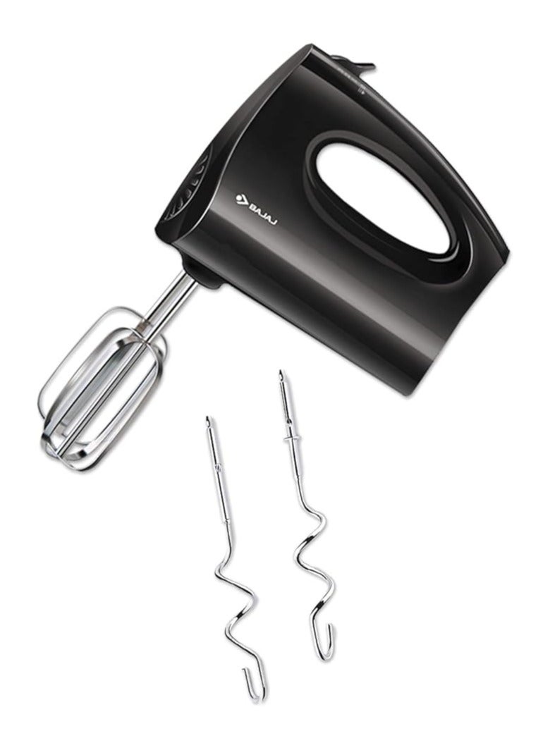 بجاج خلاط يدوي باجاج HM-01 250 واط | محرك DC قوي 250 واط | 3- التحكم في السرعة | خلاط يدوي بملحقات ومرفقات ستانلس ستيل | ضمان لمدة عامين | أسود - Image 1