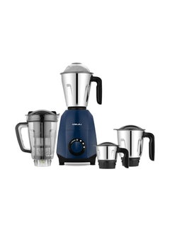 Bajaj Helios 750W Mixer Grinder with DuraCut Blades & 4 Jars (Liquidizing, Dry Grinding, Chutney, Blender), 2-in-1 Blade, Powerful Motor, Pulse Mode | Efficient Design 4.4 L 750 W Ninja Series Royal Blue  - Image 5