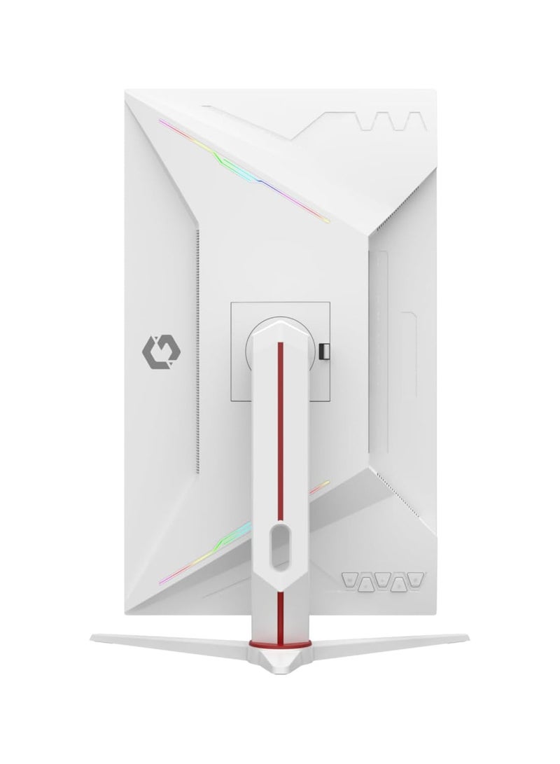 GameOn - Gaming Monitor GOA24FHD180IPS Artic Pro Series 24" Inch FHD, 180Hz, MPRT 0.5ms, Fast IPS HDMI Port Support Adaptive Sync Game Modes RGB Elements VESA PS5 White - Image 1