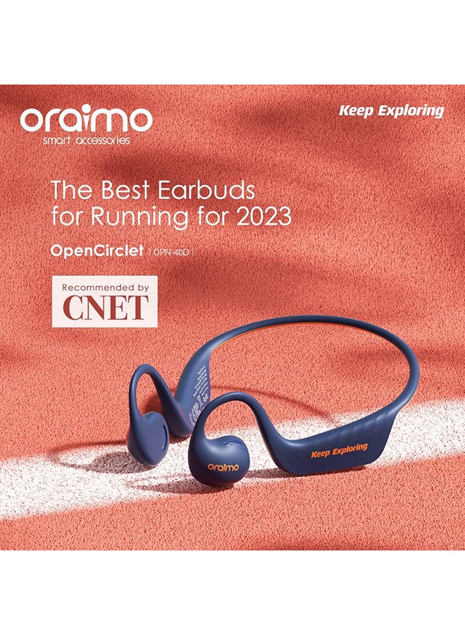 OpenCirclet Open Ear Sport Headphones,2024 New Concept Healthy & Comfort Air Conduction Open Ear Wireless Bluetooth Earphones,Best for Running Cycling Climbing Blue - pnsku/N70082555V/45/_/1730142380/dcfa3884-2874-45ac-9c7c-d73abd7f981c