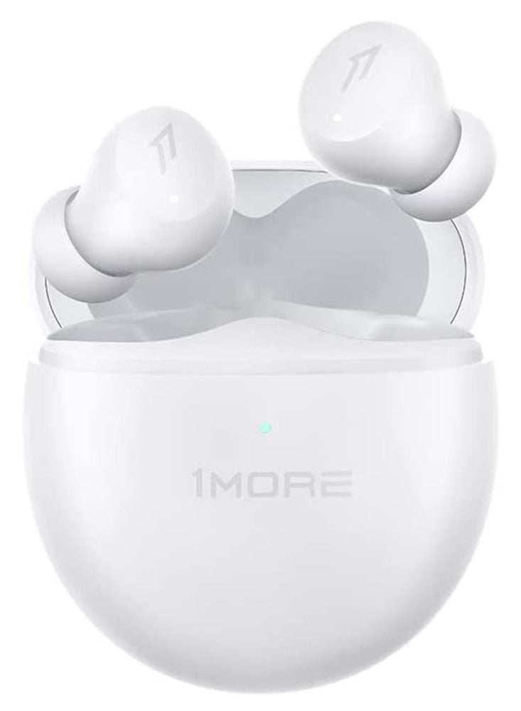 1MORE - ES603 ComfoBuds Mini Hybrid True Wireless EarBuds, Multiple Noise Canceling Modes And 4 Tiny Mics For Cristal-Clear Call | Bluetooth 5.2 | QI Wireless Charging | 40dB ANC White - Image 1