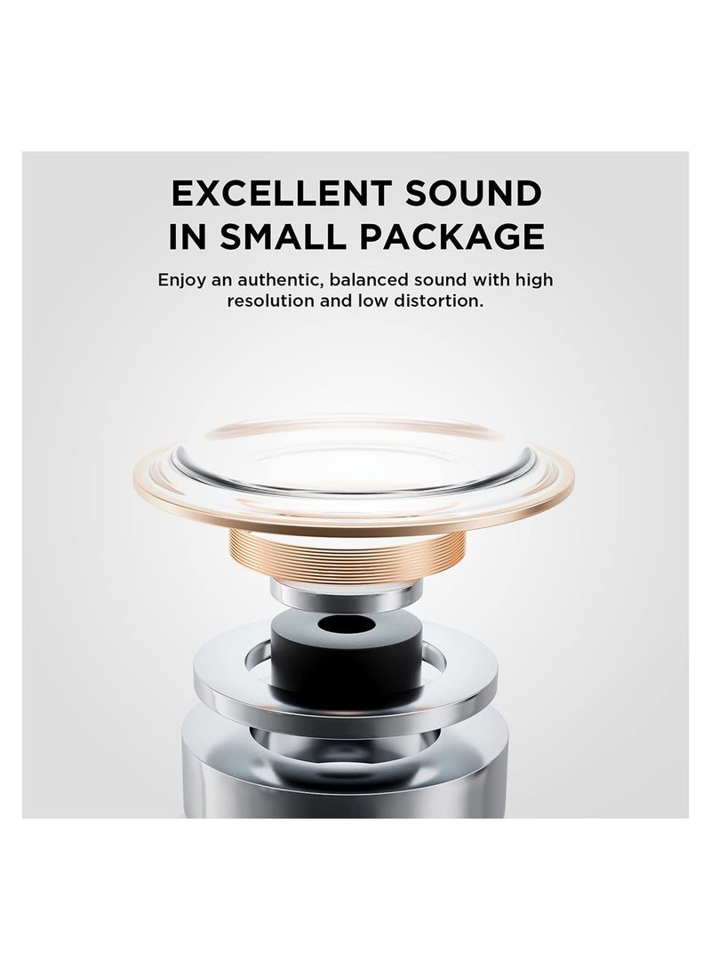 1MORE - ES603 ComfoBuds Mini Hybrid True Wireless EarBuds, Multiple Noise Canceling Modes And 4 Tiny Mics For Cristal-Clear Call | Bluetooth 5.2 | QI Wireless Charging | 40dB ANC White - Image 1