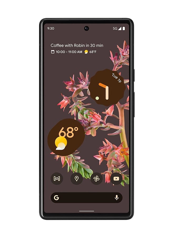 جوجل تم تجديده - هاتف Pixel 6 Pro باللون الأسود العاصف وذاكرة الوصول العشوائي (RAM) سعة 12 جيجابايت وسعة التخزين 128 جيجابايت ويدعم تقنية 5G - الإصدار العالمي - Image 2