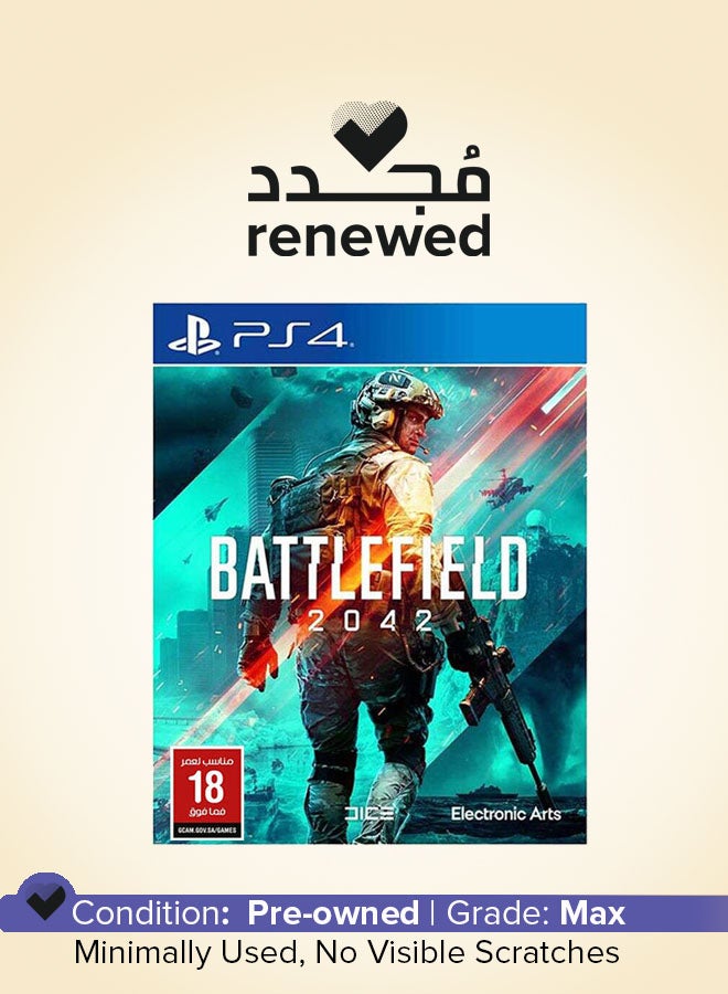 EA Renewed - Battlefield 2042 (English/Arabic)- UAE Version - Fighting - PlayStation 4 (PS4) - Image 1