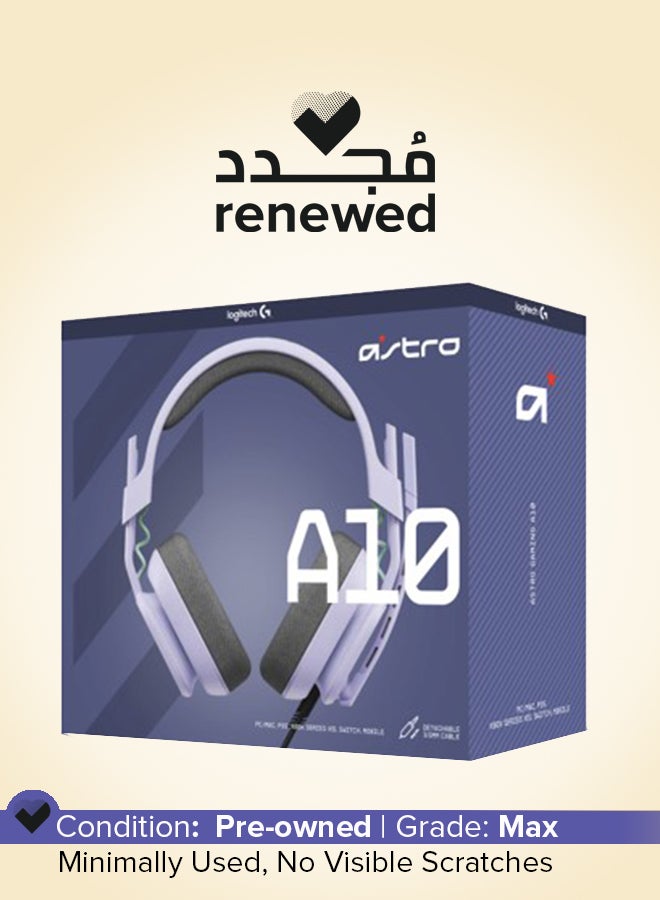 أسترو تم تجديدها - سماعة رأس A10 Asteroid Gaming من الجيل الثاني - سماعات رأس للألعاب فوق الأذن مع ميكروفون قابل للقلب لكتم الصوت، ومشغلات مقاس 32 مم، ومتوافقة مع الكمبيوتر الشخصي - Image 1
