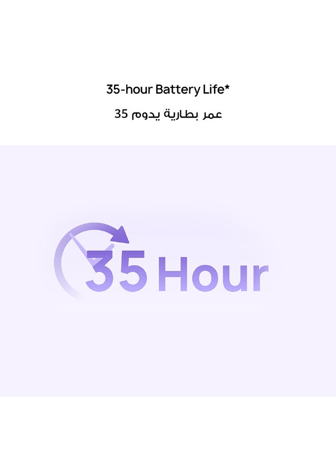 هواوي سماعات أذن FreeBuds 6i True اللاسلكية داخل الأذن، تقنية Dynamic ANC 3.0، صوت جهير قوي، شحن سريع، استماع أطول، مكالمات خالية من التشتيت، IP54، اتصال بجهاز مزدوج - Image 5