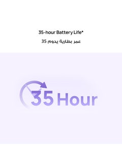 HUAWEI FreeBuds 6i True Wireless In-ear Earphones, Bluetooth Earbuds, Dynamic ANC 3.0, Punchy Bass, Fast Charging, Longer Listening, Distraction-Free Calling Purple  - Image 5