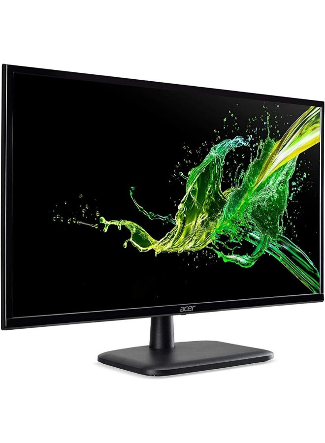 Acer - LCD Monitor EK241Y Ebmix 23.8" Inch (1920X1080) With Full HD, Refresh Rate 100Hz, VGA, HDMI, AMD FreeSync, IPS & Response Time Upto 1ms Black - Image 1