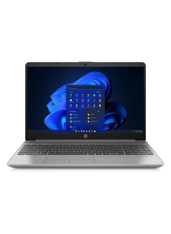 إتش بي كمبيوتر محمول 255 G9 بشاشة مقاس 15.6 بوصة بدقة كاملة الوضوح (1920 × 1080)، ومعالج AMD Ryzen 5-5625U/ وذاكرة وصول عشوائي سعة 16 جيجابايت/ومحرك أقراص SSD سعة 512 جيجابايت/وبطاقة رسومات AMD Radeon/نظام التشغيل Windows 11 باللغة الإنجليزية/العربية فضي Asteroid  - Image 1