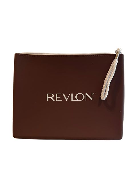 REV Silicone Cosmetic Bag Purple/Brown