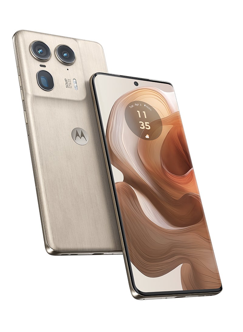 Motorola - Edge 50 Ultra Dual SIM Nordic Wood 16GB RAM 1TB 5G - Middle East Version - Image 1