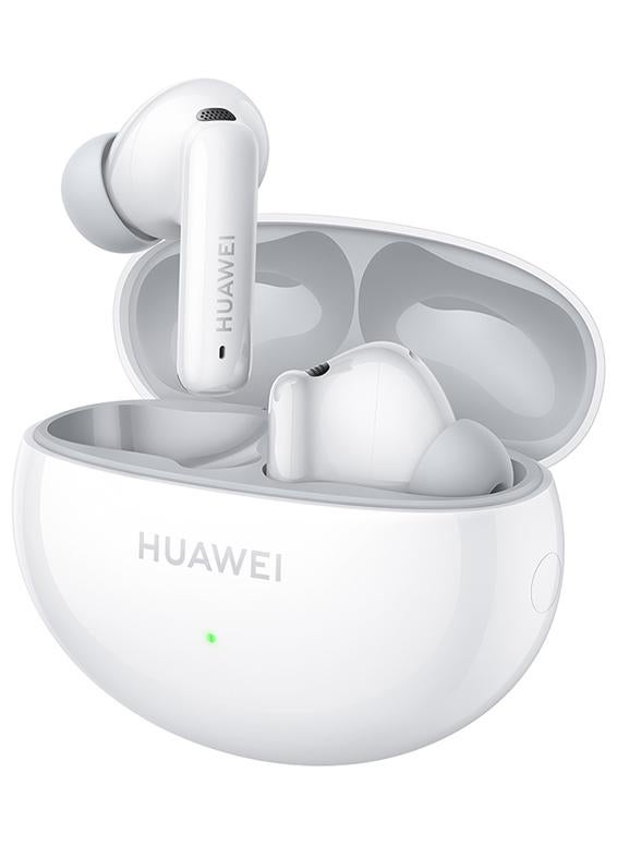 HUAWEI FreeBuds 6i True Wireless In-ear Earphones, Bluetooth Earbuds, Dynamic ANC 3.0, Punchy Bass, Fast Charging, Longer Listening, Distraction-Free Calling White - Image 1