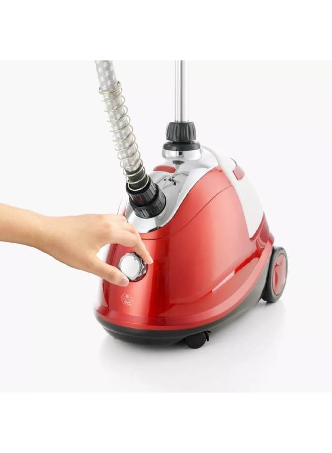 Alsaif Stand Steamer 1.8 L 1800 W E05220 Red  - Image 3