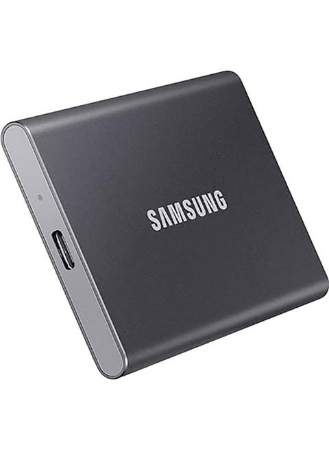 MU-PC4T0T/WW Portable SSD T7 4TB USB 3.2 Gen.2 1050MB/s Read 1000MB/s Write External SSD Hard Drive for Mac, PC, Smartphone and Game Console, Grey 4 TB