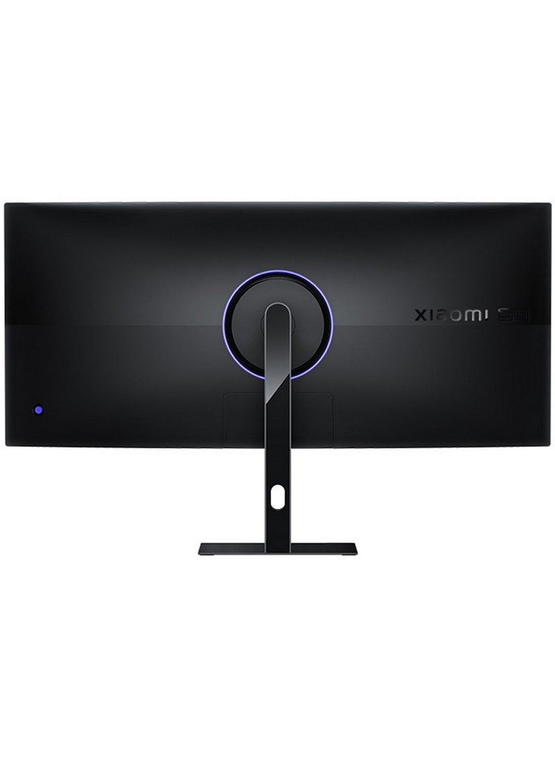 Xiaomi - 34 inch MI Curved Gaming Monitor G34WQi  1ms Fast Response 21:9 180Hz High Refresh Rate 1500R Curvature WQHD 3440x1440 Resolution sRGB Wide Colour Gamut Free-Sync C34WQBA-RGGL Global Version Black - Image 1