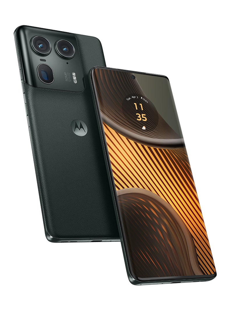 Motorola - Edge 50 Ultra 5G Dual SIM  Forest Grey 16GB RAM 1TB - Middle East Version - Image 1