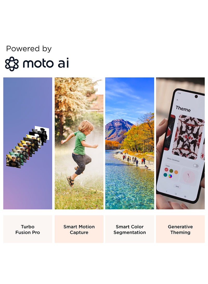 Motorola - Edge 50 Ultra 5G Dual SIM  Forest Grey 16GB RAM 1TB - Middle East Version - Image 1