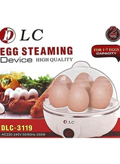 DLC Egg Boiler/Steamer For 7 Eggs 350 W DLC-3119 White  - Image 2