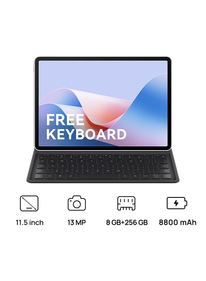HUAWEI - MatePad 11.5S With 11.5 inch Silver Frost 8GB RAM 256GB Wifi - Middle East Version With [Free Inbox Keyboard] - Image 1