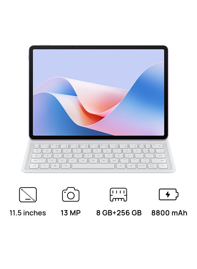 HUAWEI - MatePad 11.5S With 11.5 inch Paper Matte Edition Violet 8GB RAM 256GB Wifi Inbox Keyboard - Middle East Version - Image 1
