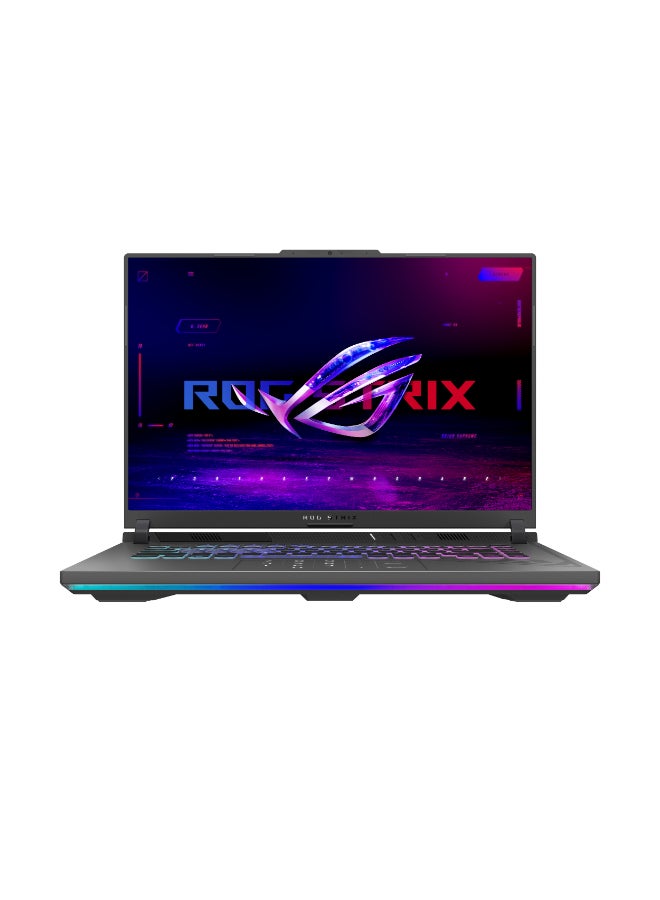 ASUS - ROG Strix Gaming Laptop With 16-inch WUXGA (1920x1200) 144Hz Display, Core i7-13650HX Processor/16GB RAM DDR5/512GB SSD/DOS(Without Windows)/Nvidia GeForce RTX 4070 8GB English/Arabic Grey - Image 1