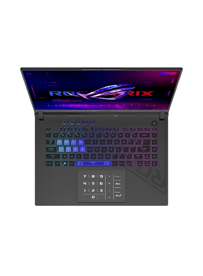 ASUS - ROG Strix Gaming Laptop With 16-inch WUXGA (1920x1200) 144Hz Display, Core i7-13650HX Processor/16GB RAM DDR5/512GB SSD/DOS(Without Windows)/Nvidia GeForce RTX 4070 8GB English/Arabic Grey - Image 1