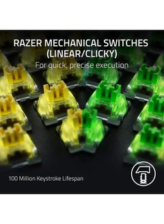 ريزر Blackwidow V4 (Green Switch) - Us Layout  - Image 2