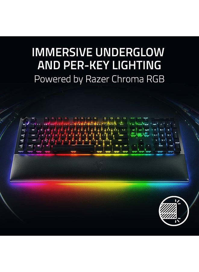ريزر - Blackwidow V4 (Green Switch) - Us Layout - Image 1