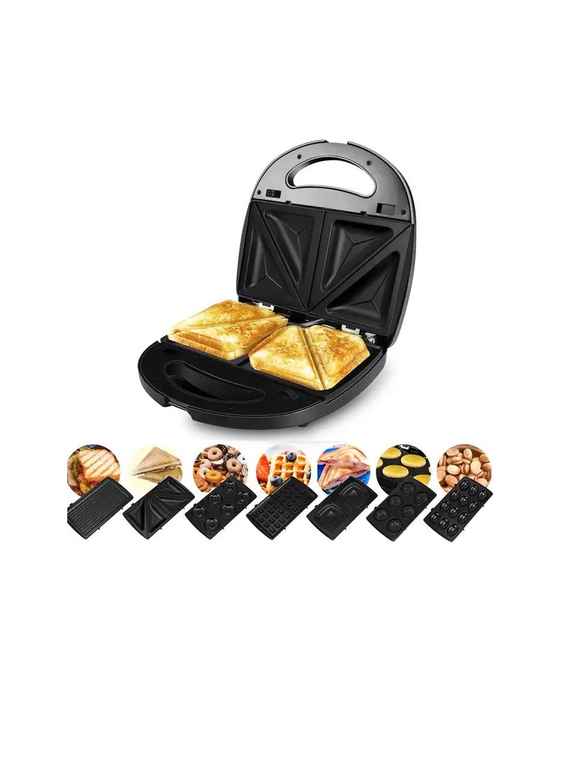 Sonifer SF-6054 ( 7 in 1) Sandwich Maker 700-800 W 750 W SF-6054 Grey - Image 2