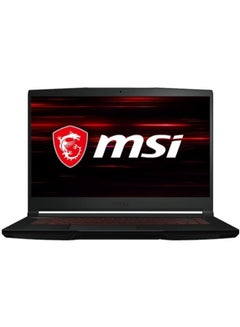 GF63 Thin Gaming Laptop With 15.6-inch Full HD IPS 144Hz, Core i7-12650H Processor/16GB RAM/512GB SSD/Windows 11 Home/GeForce RTX 3050 4GB English/Arabic Black