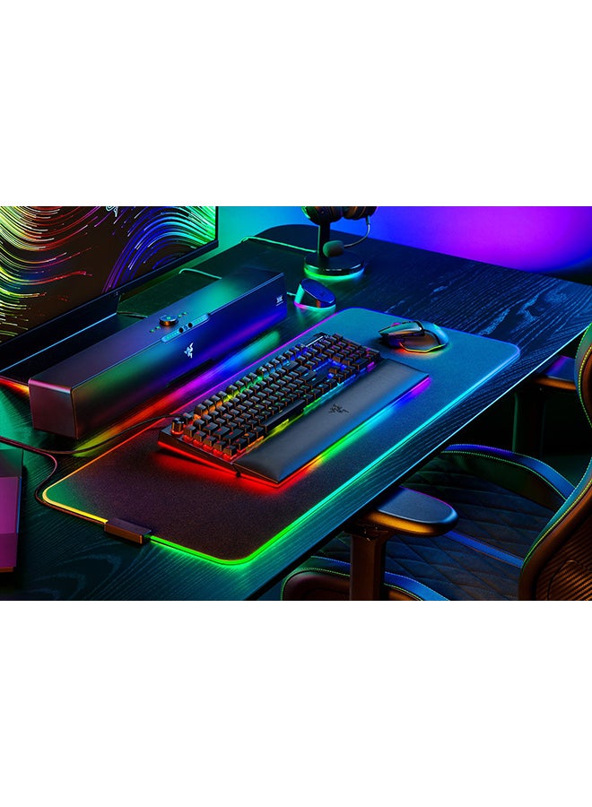 RAZER BlackWidow V4 Pro (Yellow Switch) - US Layout | Mechanical Gaming Keyboard with Razer Chroma™ RGB [RZ03-04681800-R3M1]  - Image 3