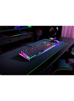 ريزر Blackwidow V4 X(Green Swtch)Arabic | Mechanical Gaming Keyboard With Razer Chroma Rgb  - Image 1