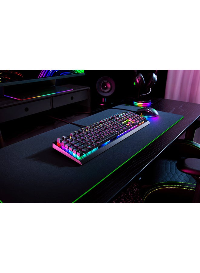 RAZER - Blackwidow V4 X(Green Swtch)Arabic | Mechanical Gaming Keyboard With Razer Chroma Rgb - Image 1