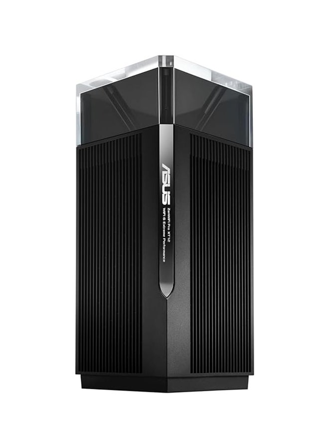 ASUS Zenwifi Pro Xt12 Ax11000 Tri-Band Wifi 6 Mesh Wifi System - Covers Up To 3000 Square Feet, Supporting Lifetime Free Internet Security, Parental Control Black  - Image 1