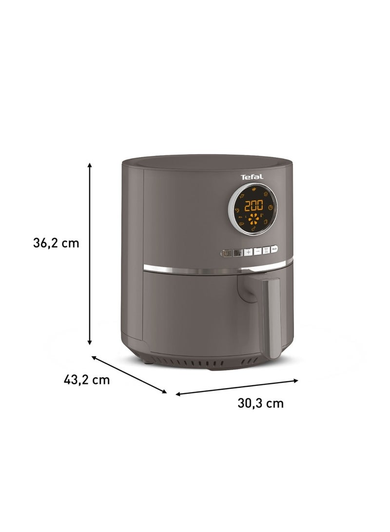 Tefal - Tefal Ultra Fry Digital Air Fryer, 4.2 Liters, 1600W, Grey - EY111BTR 4.2 L 1600 W EY111BTR grey - Image 1