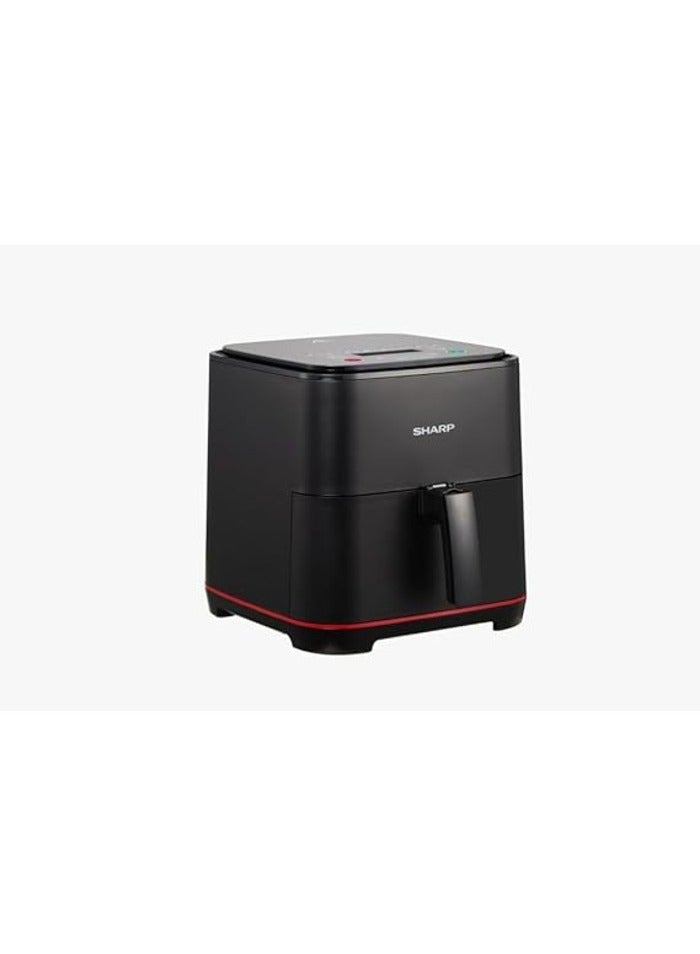 SHARP Sharp 5 Liters Air Fryer With 8 Cook Menus Color Black Model-KF-AF50RT 5 L 1450 W KF-AF50RT black  - Image 2