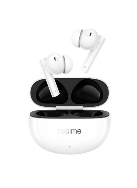 Buds Air 5 TWS Earphone 50dB Active Noise Cancellation 38Hour Battery Life IPX5 Bluetooth 5.3 Headphone White