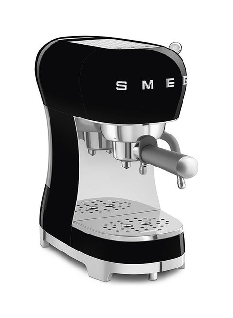 50s Style Espresso Coffee Machine 1.1 L 1450 W ECF02BLAU Black